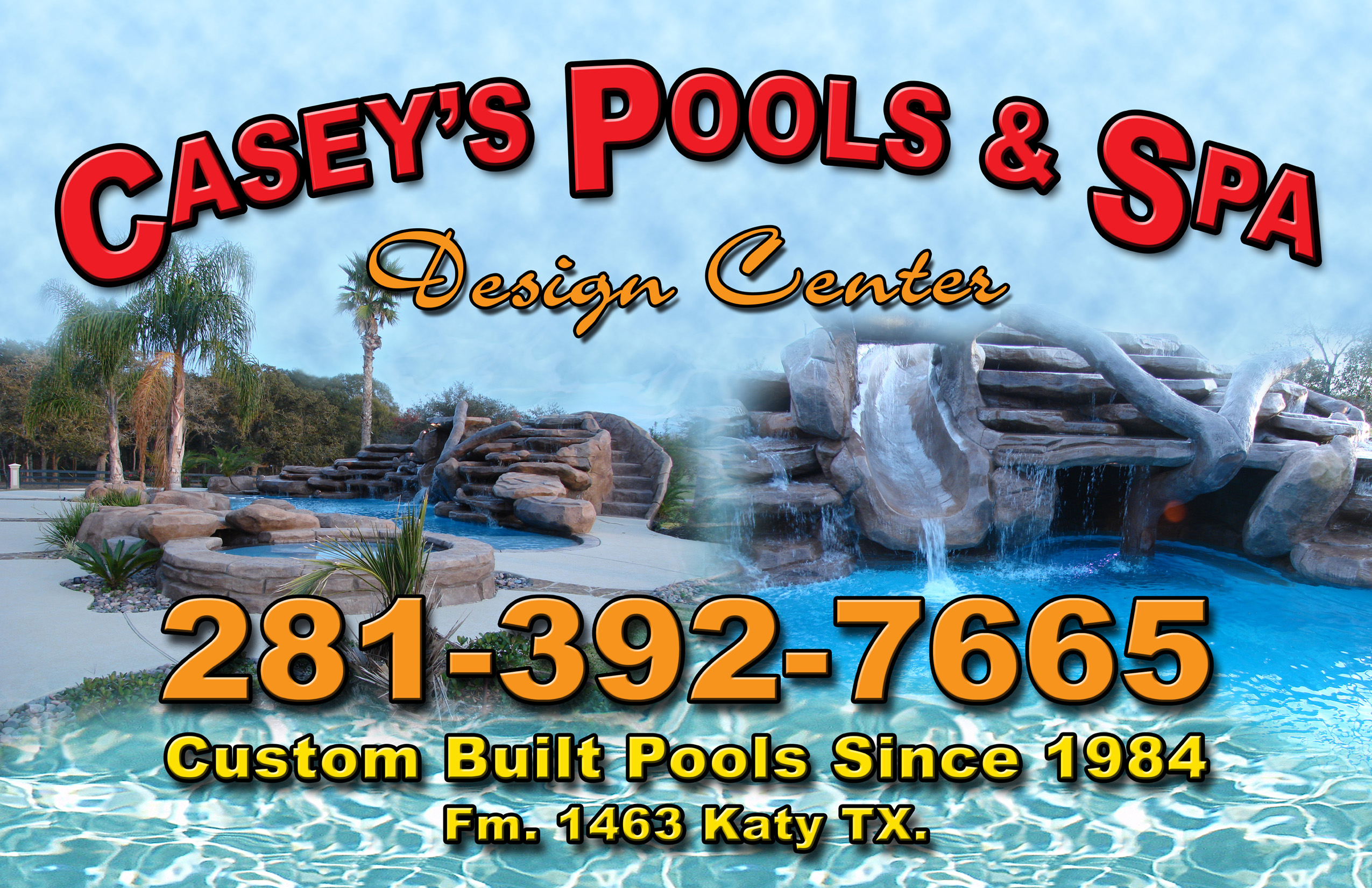 Logo for Casey's Pools of Texas 